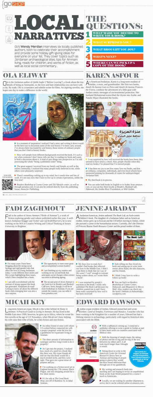 Go Magazine Interview 